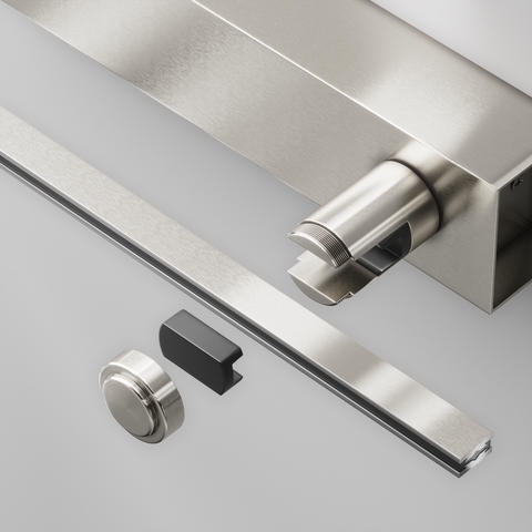 Комплектующие для систем освещения с токоведущими элементами Maytoni Accessories for tracks flarity TRA155CW-BB-PT