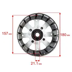 Якорь DDE DPG5551i со стороны глушителя (5551-5900-0000)