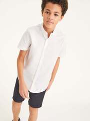 Рубашка с коротким рукавом для мальчика Next 849-848, Белый