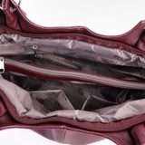 Сумка Саломея 304 гладкий бордо