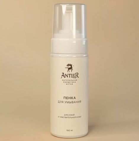 Antler Пенка для умывания для сухой и чувствительной кожи 150 мл Antler Пенка для умывания для сухой и чувствительной кожи 150 мл