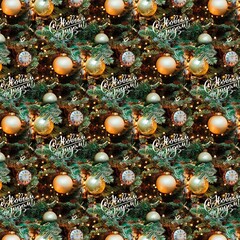 
          Бумага упаковочная 70 х 100 см 10 шт "С новым годом" в листах