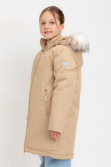 пальто  для девочки  ВК 38104/2 УЗГ