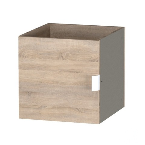 Фора модуль с дверцей, ручка металл, 33*33*37 см, дуб беленый