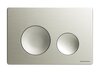Ceramica Nova CN12-001BN Кнопка смыва Balance, клавиши Circle, цвет брашированный никель, арт. CN12-001BN