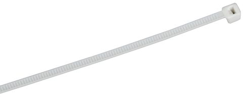 Хомут P6.6 самозатухающий белый 2,5х100мм 100шт/упак IEK