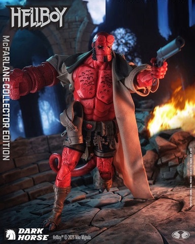 Фигурка Хэллбой из комикса McFarlane Collector Edition #60