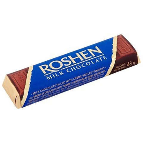 Батончик шоколадный ROSHEN Крем брюле 43 гр УКРАИНА