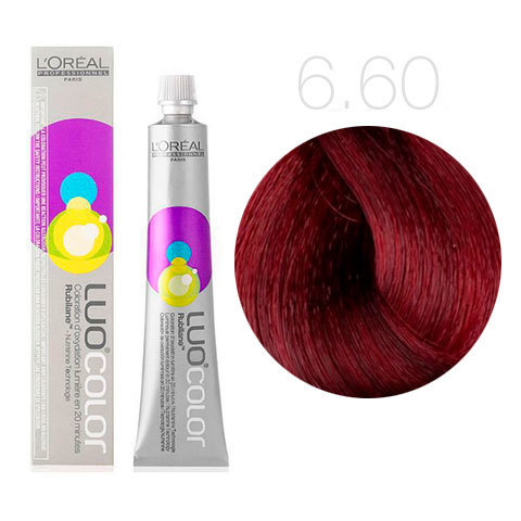 L'Oreal Professionnel Luo Color 6.60 (Темный блондин интенсивный красный) - Краска для волос