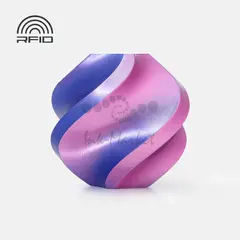 Пластик для 3D-печати Bambu Lab PLA Silk, 1.75 мм, 1 кг, сине-пурпурный (Neon City (Blue-Magenta)), на катушке, A05-T3-1.75-1000-SPL