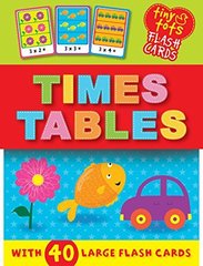 Tiny Tots Flash Cards: Times Tables (40 large f...