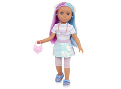 Glitter Girls Сиара с фиолетово-голубыми волосами и с аксессуарами для волос 35 см. (GG51101)
