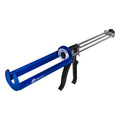 Пистолет для химических анкеров КОБАЛЬТ скелетный стальной корпус, 3-х штоковый поршень, 380-410 мл.