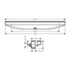 Hansgrohe Rainfinity 26843140 Подключение для душевого шланга | с держателем лейки (бронза шлифованная)