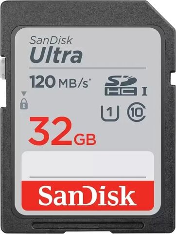 Карта памяти SanDisk 32GB Ultra SDHC 3шт комплект