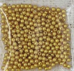 Бусины пришивные, Ø 4 мм, 500 гр