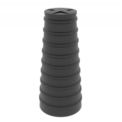 Конусный дренажный колодец Мультпласт 2 м(915x915x2000см;25кг;) - арт.555485.40