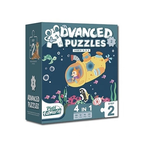 Puzzle advanced puzzles 4 in 1