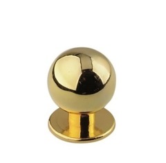 Ручка-кнопка мебельная Золото 303037