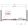 BelBagno MARINO-BF-1-110-C-Cr MARINO-BF-1-110-C-Cr Душевая дверь