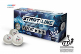 Мячи Start line EXPERT V40+ 3* (ITTF) (10 шт) фото №10