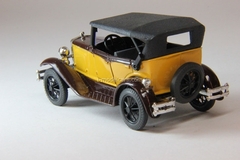 GAZ-A yellow-black Agat Mossar Tantal 1:43