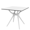 Пластиковый стол Air Table 80х80 см, белый