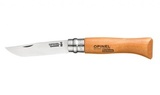 Нож складной Opinel №8 VRN Carbon Tradition в деревянном кейсе и с кожаным чехлом
