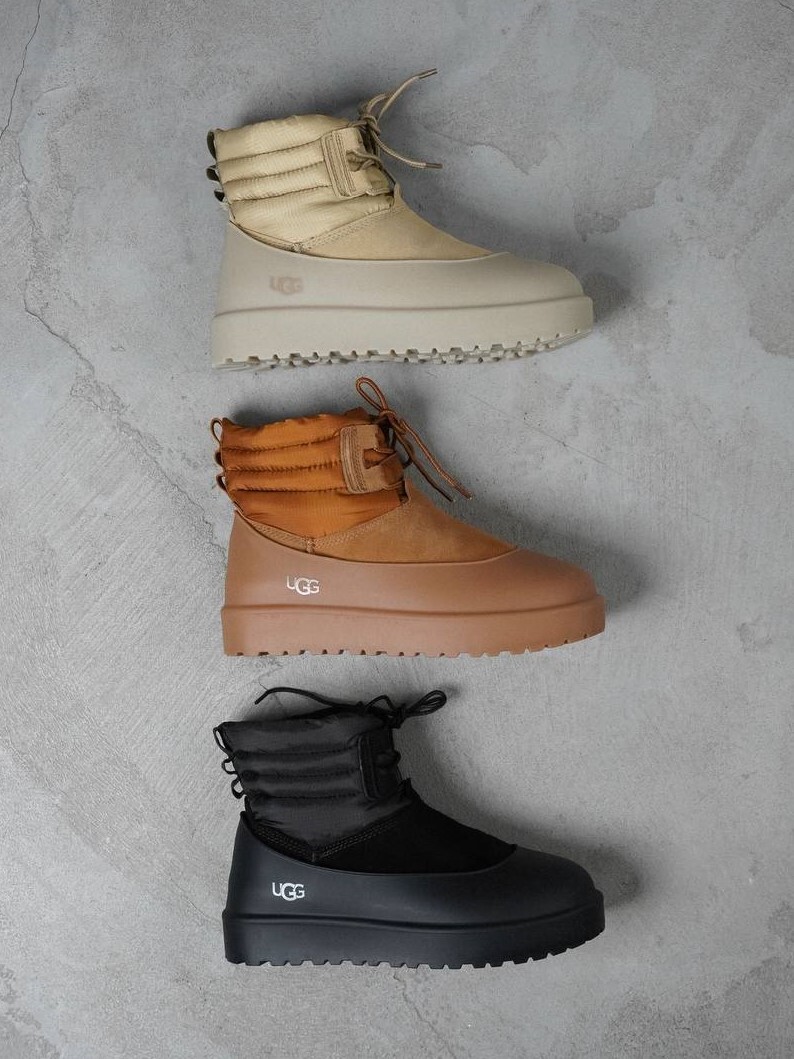 Ugg classic mini lace up weather