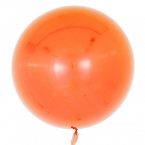 К Deco Bubble (Бабл), 18''/46 см, Глянец, Оранжевый, 1 шт.