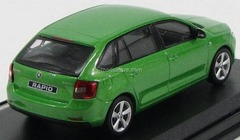 Skoda Rapid Spaceback 2014 Rally green metallic Abrex 1:43