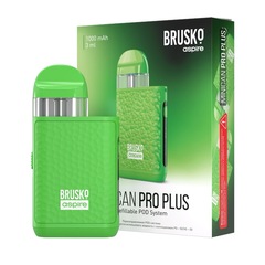 Brusko Minican Pro Plus, 1000 mAh, Зеленый