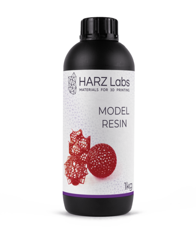 Фотополимер HARZ Labs Model Resin, вишневый (1 кг)