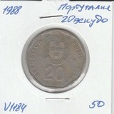 V1184 1988 Португалия 20 эскудо