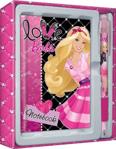 Barbie notebook sale