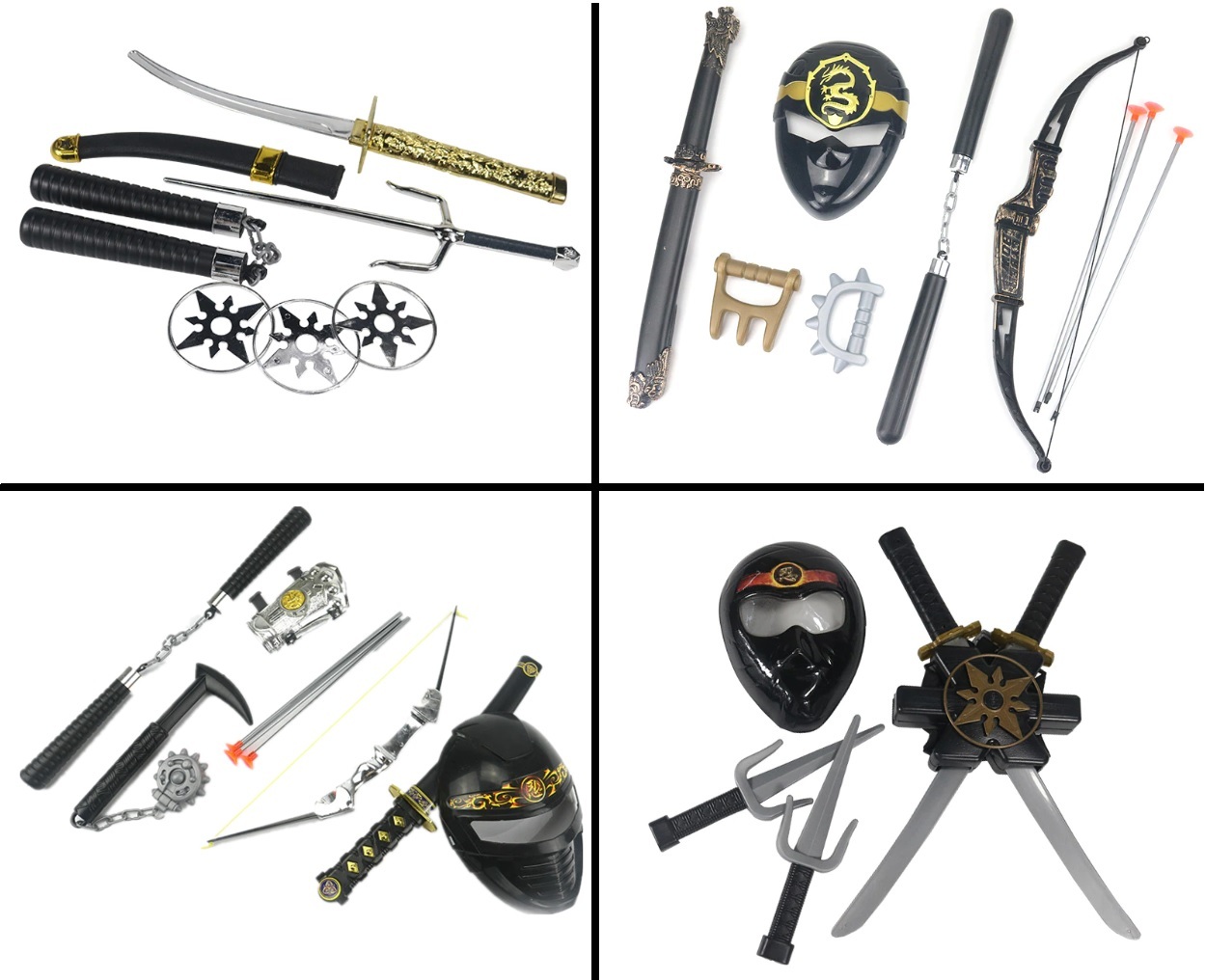 Набор оружия Ниндзя: купить комплект снаряжения Ninja в интернет магазине  Toyszone.ru