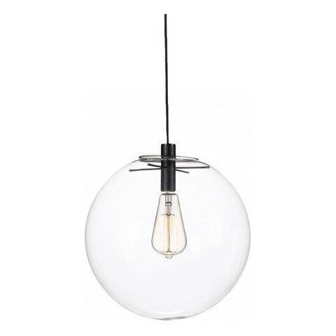 Светильник Glass Ball Ceiling Black D30