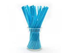 Палочки для кейк-попсов/меренги голубые - 50 шт. Длина 15 см.