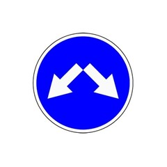 Маска знака II т.р., тип Б ЭкоПром(700x700x2см;0,001кг;) - арт.557127