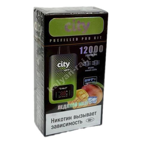 City Energy Pro URT POD Kit - Ледяной Манго 12000 затяжек