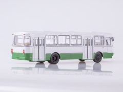 LIAZ-677M Urban white-green Soviet Bus (SOVA) 1:43