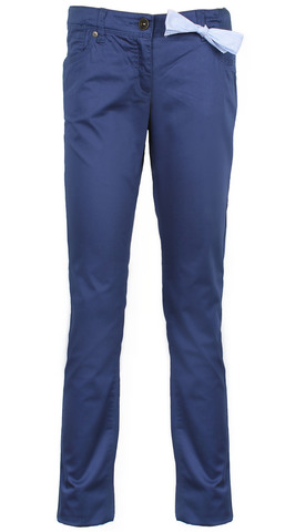 Брюки синие с бантиком Marc O'Polo