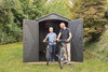 Сарай пластиковый усиленный WoodLook 7*12