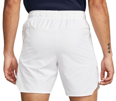 Шорты теннисные Nike Dri-Fit Advantage Short 7in M - white/black