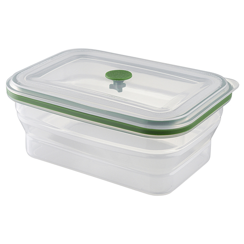 Контейнер для хранения складной 1.2л Smart Solutions Silikobox зеленый