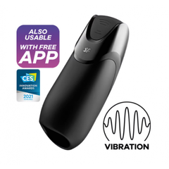 Мастурбатор с вибрацией Satisfyer Men Vibration+ (Connect App)