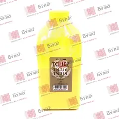 Тонер БУЛАТ s-Line TN-216, TN-319 для Konica Minolta bizhub C220, C280, C360 (Жёлтый, банка 420 г)