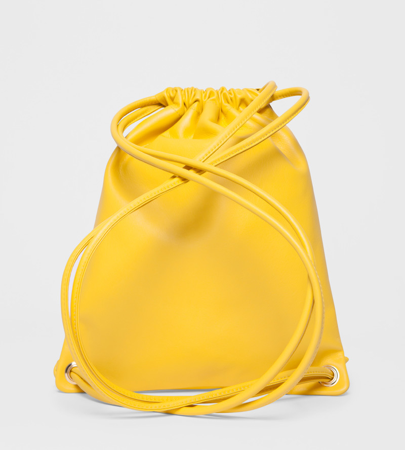 Рюкзак из кожи  Rabbit Head Yellow