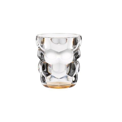 Набор стаканов для воды 2шт 330мл Nachtmann Bubbles с оранжевым донышком