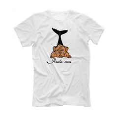 Футболка "Бордоский Дог - рыба моя"